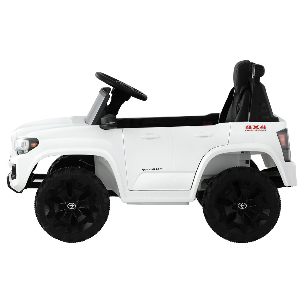 Kids Electric Ride On Car Toyota Tacoma Off Road Jeep Toy Cars Remote 12V White